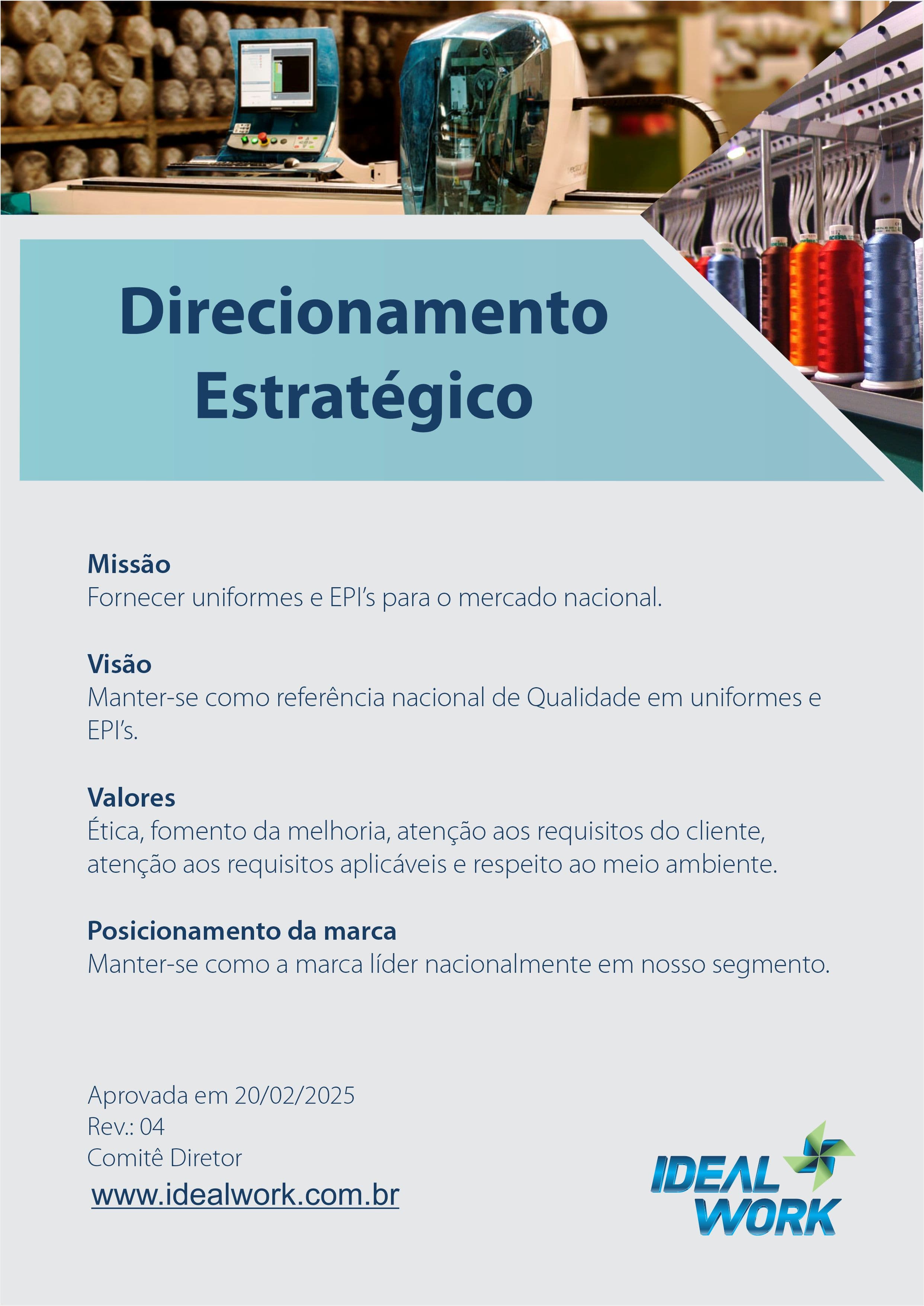 Direcionamento Estratégico